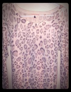 NWOT Beautiful Rebecca Taylor Cheetah Cashmere 2